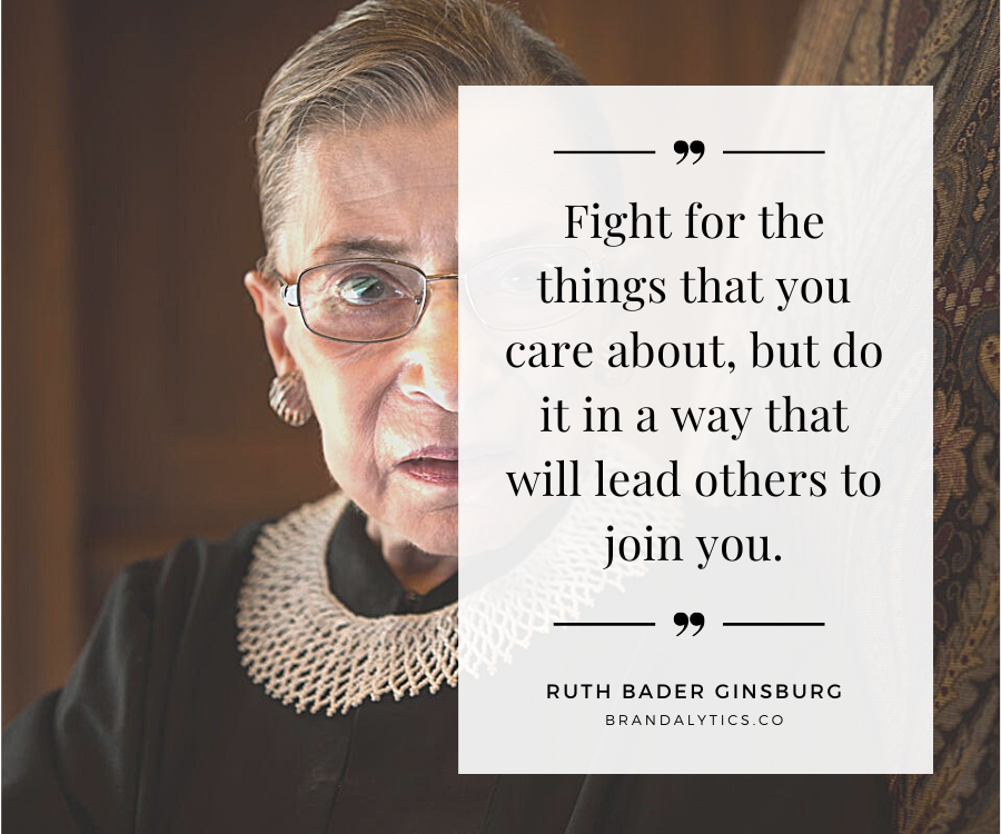 International Women's Day - Ruth Bader Ginsburg Quotes