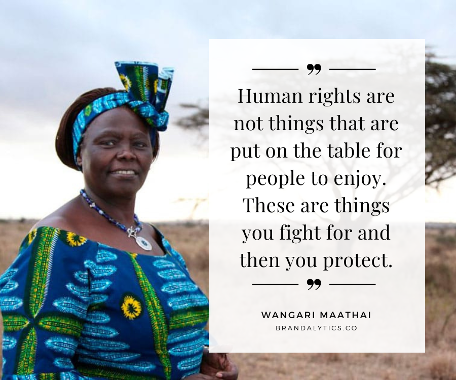 International Womens Day - Wangari Maathai Quotes