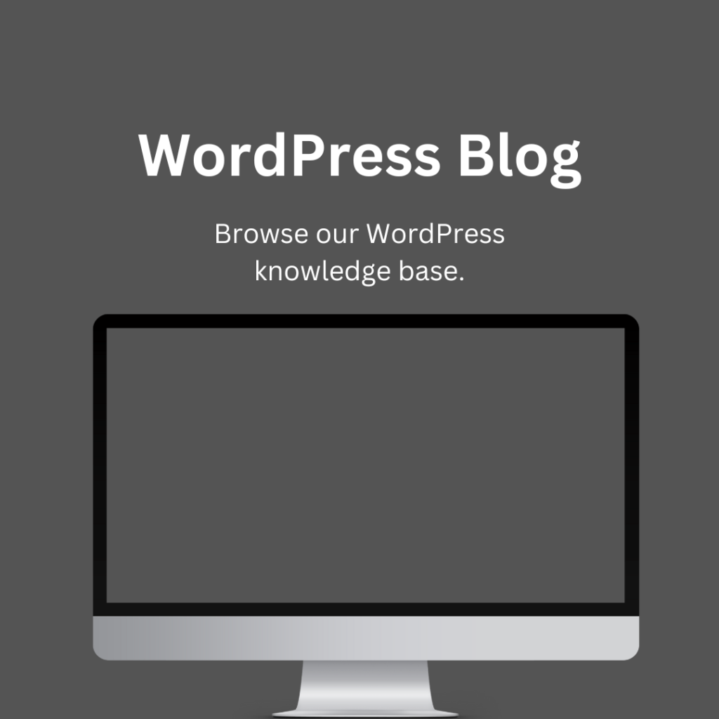 WordPress Blog Banner