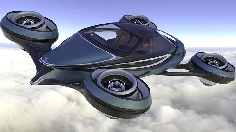 pierpaolo lazzarini's aircar - flying car concept