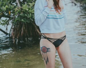 Thigh Tattoos for Women Ideas